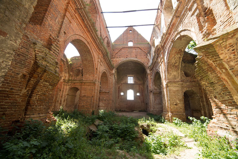 Руины костела в Киселине фото Михал Йончик